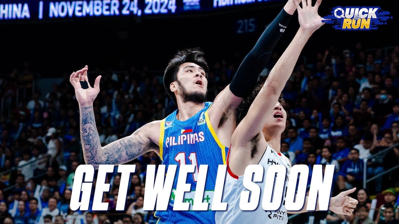 Kai Sotto gets outpour of support after news of season-ending ACL injury | OS Quick Run